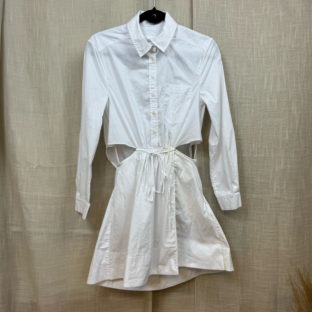 Jonathan Simkhai White Cutout Mini Dress - Picture 5 of 10